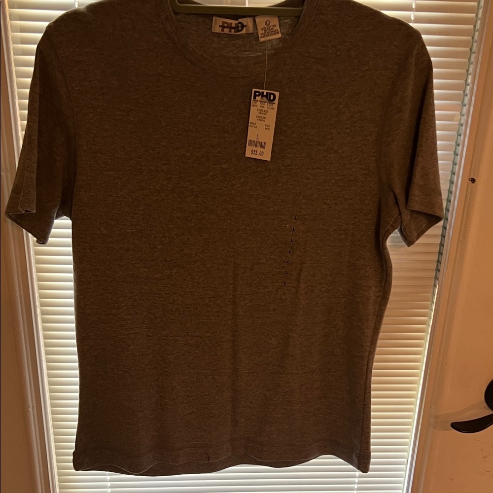 Women's Gray Short Sleeve Tee
